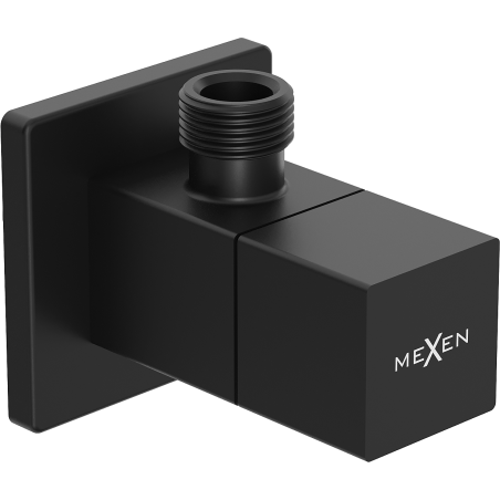 Mexen S angle valve for tap 1/2"x3/8", black - 79971-70