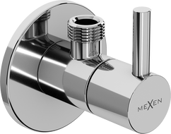 Mexen R2 angle valve for faucet 1/2"x3/8", chrome - 79972-00