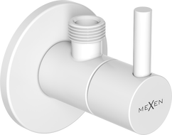 Mexen R2 angle valve for faucet 1/2"x3/8", white - 79972-20