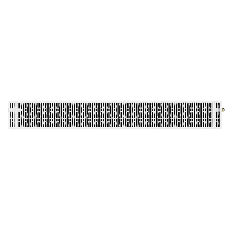 Mexen CC33 Steel Panel Radiator 400 x 1200 mm, Central Lower Connection, 2027 W, White - W6C33-040-120-00