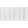 Mexen CC33 panel heater 900 x 1800 mm, bottom central connection, 5728 W, white - W6C33-090-180-00
