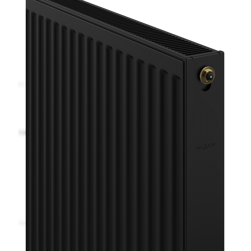 Mexen CV21 panel radiator 900 x 700 mm, bottom connection, 1243 W, black - W621-090-070-70