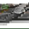 Mexen Omar granite sink 1-bowl 800 x 480 mm, gray, chrome siphon - 6520801005-71