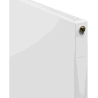 Mexen Flat CCF11 panel radiator 500 x 600 mm, bottom middle connection, 409 W, white - W6C11F-050-060-00