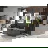 Mexen Neptune bathroom radiator 900 x 500 mm, 369 W, anthracite - W101-0900-500-00-66