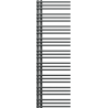 Mexen Neptun decorative bathroom radiator 1600 x 500 mm, 662 W, anthracite - W101-1600-500-00-66