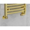 Mexen axle radiator valves, gold - W903-000-50