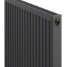 Mexen CC11 flat panel radiator 900 x 700 mm, central bottom connection, 891 W, anthracite - W6C11-090-070-66