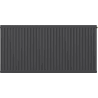 Mexen CC21 panel radiator 400 x 1000 mm, central bottom connection, 926 W, anthracite - W6C21-040-100-66