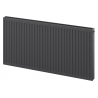 Mexen CC21 panel radiator 400 x 1000 mm, central bottom connection, 926 W, anthracite - W6C21-040-100-66