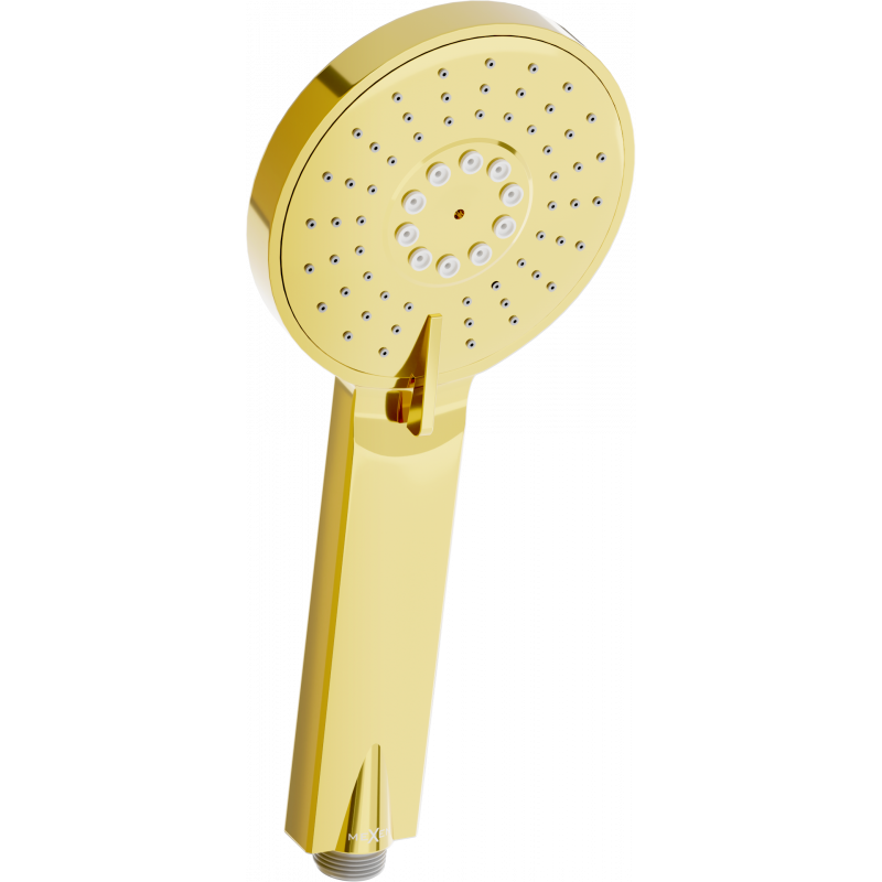 Mexen R-40 3-function shower handset, gold - 79540-50