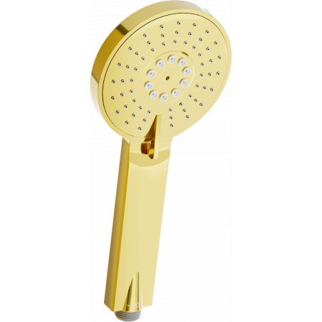 Mexen R-40 3-function shower handset, gold - 79540-50
