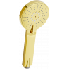 Mexen R-40 3-function shower handset, gold - 79540-50