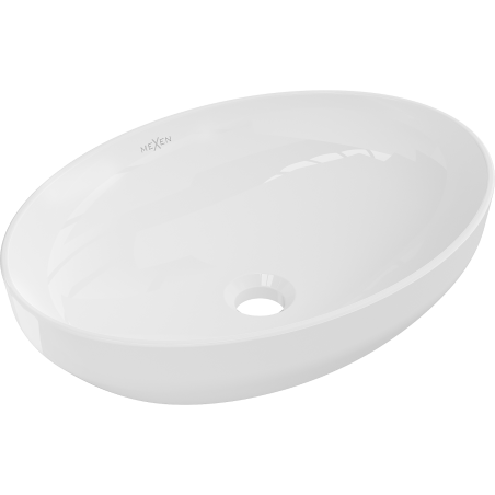 Mexen Cornelia countertop washbasin 50 x 36 cm, White - 21885000