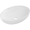 Mexen Cornelia countertop washbasin 50 x 36 cm, White - 21885000