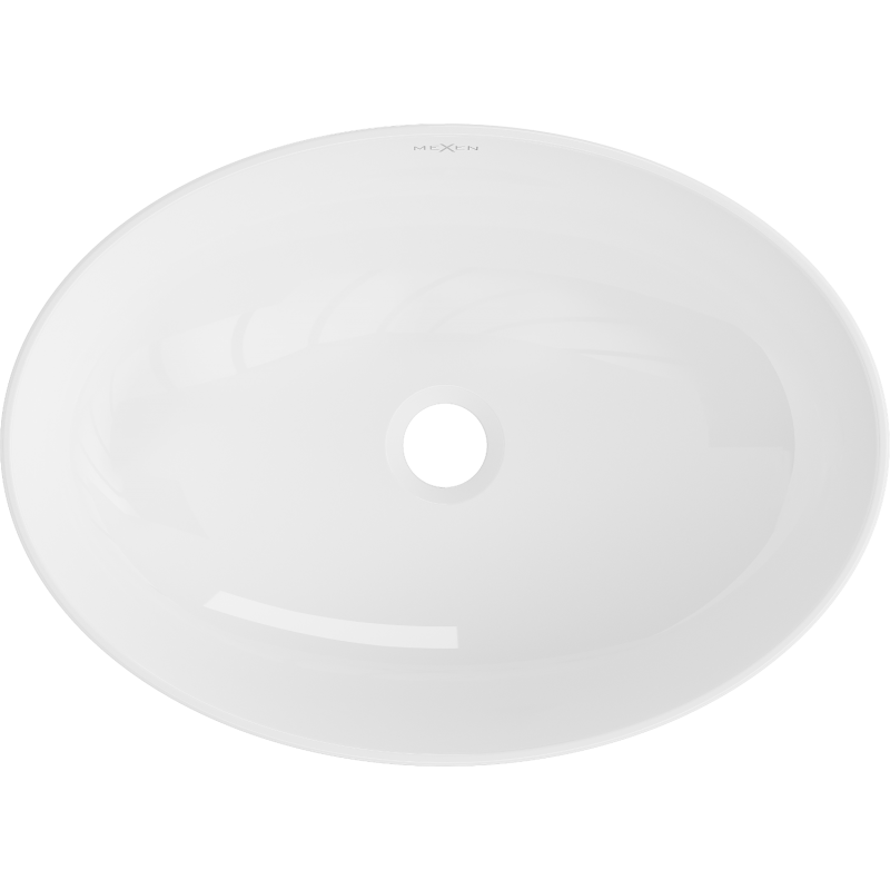 Mexen Cornelia countertop washbasin 50 x 37 cm, white - 21885000