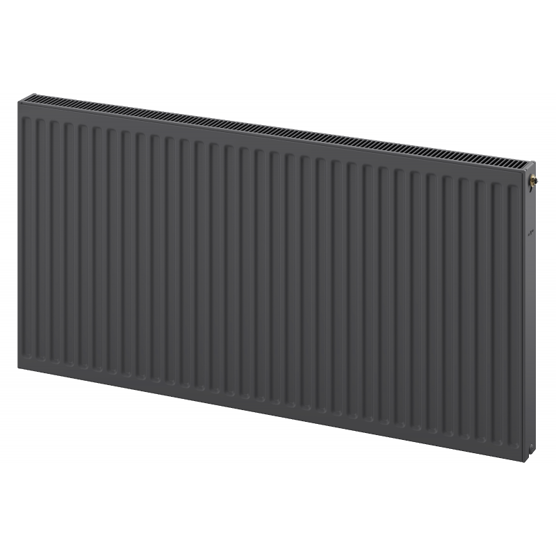 Mexen CC21 panel radiator 400 x 2200 mm, lower central connection, 2038 W, anthracite - W6C21-040-220-66