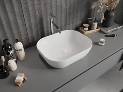 Mexen Rosa countertop sink 50 x 40 cm, white - 21095000