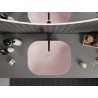 Mexen Rosa tabletop sink 50 x 40 cm, pink matte - 21095044