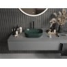 Mexen Rosa countertop washbasin 50 x 40 cm, dark green matte - 21095047