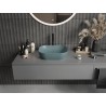 Mexen Rosa countertop washbasin 50 x 40 cm light green matte - 21095048