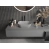 Mexen Rosa countertop washbasin 50 x 40 cm light gray matte - 21095061