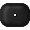 Mexen Rosa countertop washbasin 50 x 40 cm, Black matt - 21095085