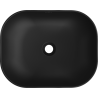 Mexen Rosa countertop washbasin 50 x 40 cm, black matte - 21095085