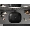 Mexen Rosa countertop washbasin 50 x 40 cm, black matte - 21095085