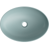 Mexen Cornelia countertop washbasin 50 x 36 cm, Bright green matt - 21885048