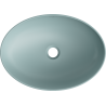 Mexen Cornelia countertop washbasin 50 x 37 cm, light green matte - 21885048
