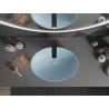 Mexen Cornelia countertop basin 50 x 37 cm, blue matte - 21885049