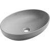 Mexen Cornelia countertop sink 50 x 37 cm, light grey matte - 21885061