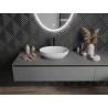 Mexen Cornelia countertop washbasin 50 x 37 cm, platinum matte - 21885063