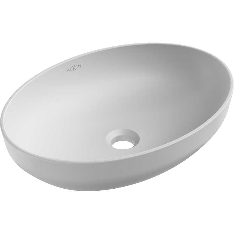 Mexen Cornelia countertop basin 50 x 37 cm, platinum matte - 21885063