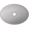 Mexen Cornelia countertop washbasin 50 x 37 cm, matte ash - 21885067