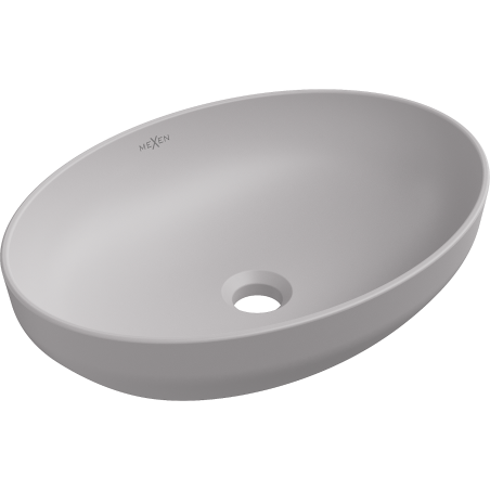 Mexen Cornelia countertop washbasin 50 x 36 cm, Ash matt - 21885067
