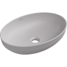 Mexen Cornelia countertop washbasin 50 x 37 cm, matte ash - 21885067