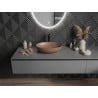 Mexen Cornelia Countertop Washbasin 50 x 37 cm, Matte Brown - 21885068