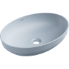 Mexen Cornelia countertop sink 50 x 37 cm, gray-blue matte - 21885069