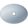 Mexen Cornelia countertop washbasin 50 x 36 cm, Gray blue matt - 21885069