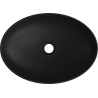 Mexen Cornelia countertop washbasin 50 x 36 cm, Black matt - 21885085