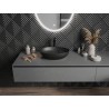 Mexen Cornelia countertop washbasin 50 x 37 cm, matte black - 21885085