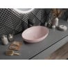 Mexen Cornelia countertop washbasin 50 x 36 cm, Pink matt - 21885044