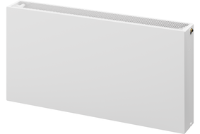 Mexen Flat CCF33 panel radiator 300 x 400 mm, middle bottom connection, 496 W, white - W6C33F-030-040-00