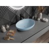 Mexen Cornelia countertop washbasin 50 x 37 cm, matte blue - 21885049