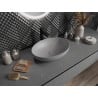 Mexen Cornelia countertop sink 50 x 37 cm, light grey matte - 21885061