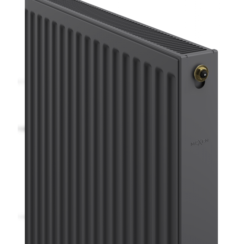 Mexen CC21 Panel Radiator 600 x 1800 mm, Centre Bottom Connection, 2308 W, Anthracite - W6C21-060-180-66