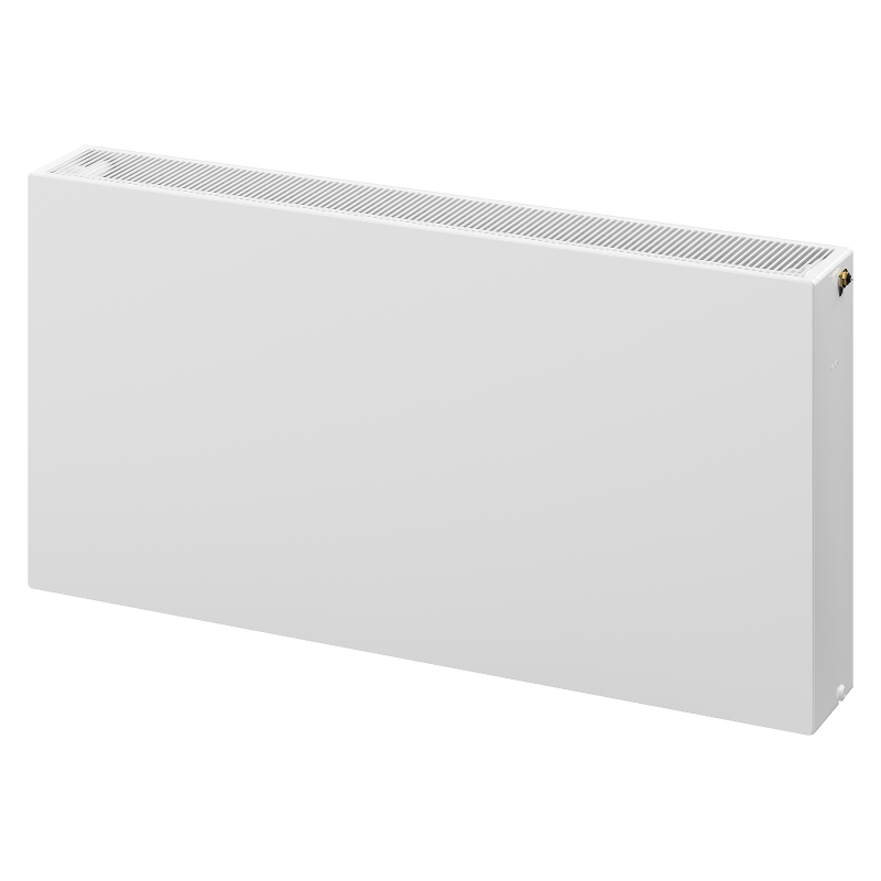 Mexen Flat CCF33 Flat Radiator 500 x 500 mm, Central Bottom Connection, 950 W, White - W6C33F-050-050-00
