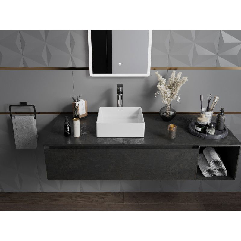 Mexen Goya countertop basin 35 x 35 cm, white - 22183500